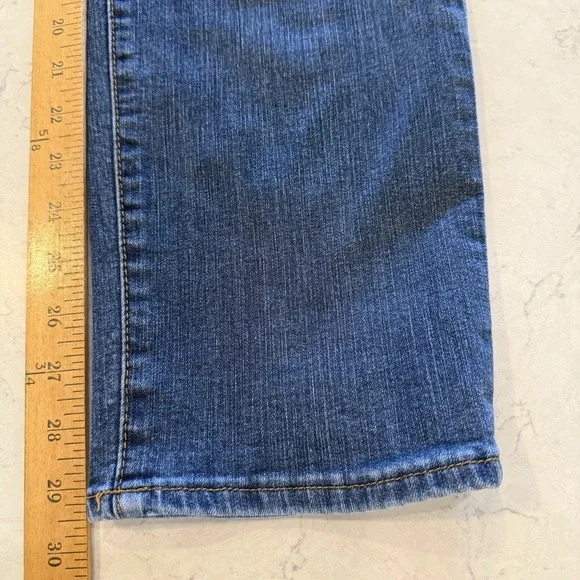 Kut from the Kloth Catherine Boyfriend Jeans Blue Med Wash Mid Rise Stretch 12 - Picture 13 of 13